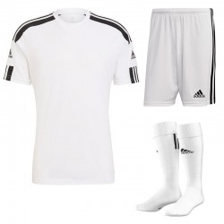 Komplet piłkarski Adidas Squadra 21 Biały