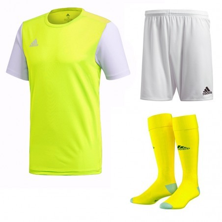 Komplet Junior Adidas Estro 19 Set żółty