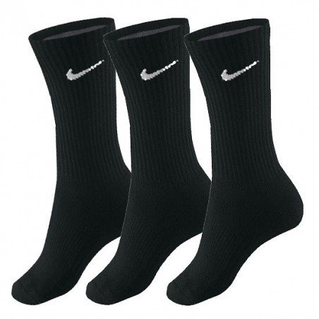 Skarpety Nike Value Cotton 3Pak Czarne