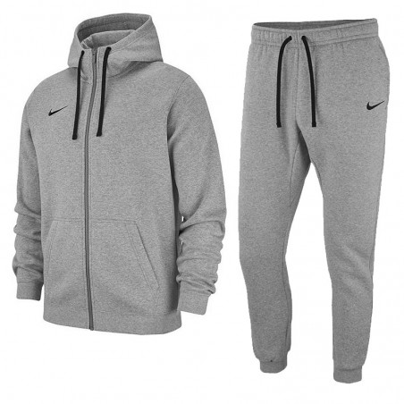 Dres bawełniany Nike Team Club 19 Fullzip Fleece 063