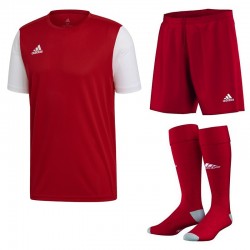 Komplet Junior Adidas Estro 19 Set Czerwony