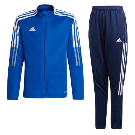 Dres dla dzieci Adidas JR Tiro 21 Track Granatowy