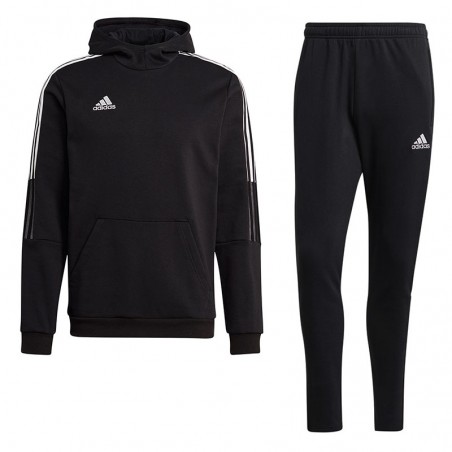 Dres bawełniany Adidas Tiro 21 Sweat Czarny