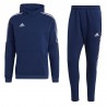 Dres bawełniany Adidas Tiro 21 Sweat Granatowy