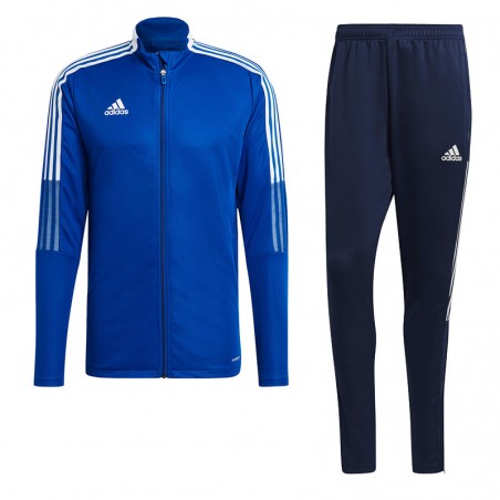 Dres męski Adidas Tiro 21 Track Niebieski