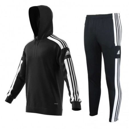 Dres treningowy z kapturem Adidas Squadra 21 Training Czarny