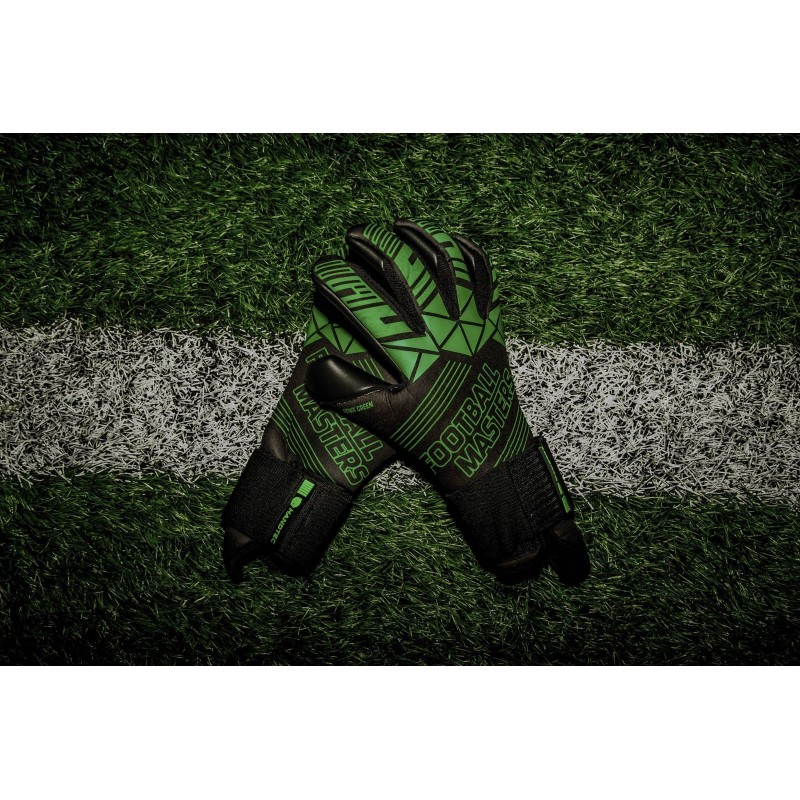 Rękawice Football Masters FENIX Green 4mm