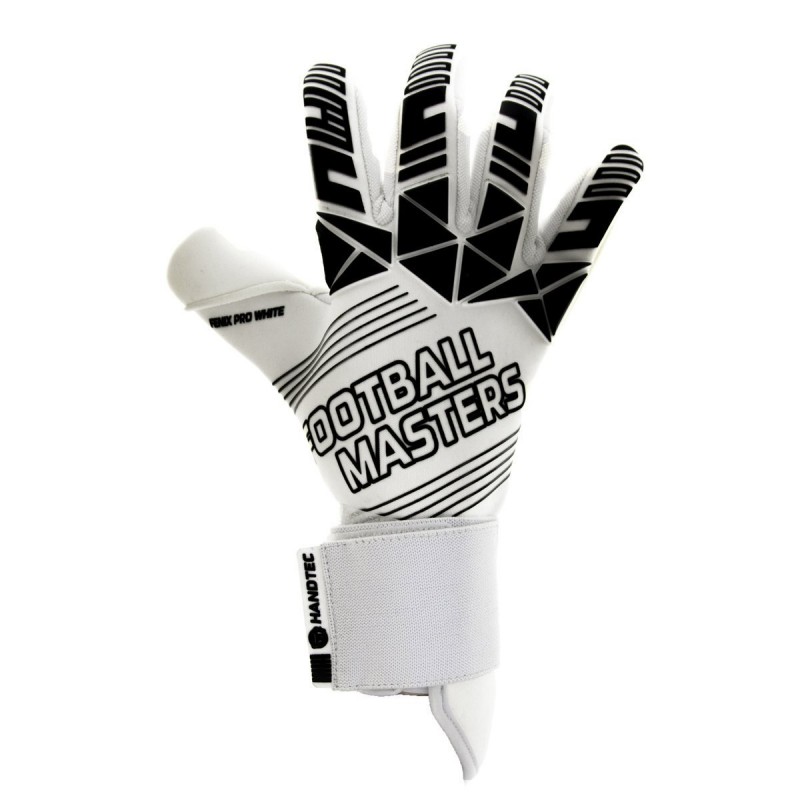 Rękawice Football Masters FENIX Pro White Contact