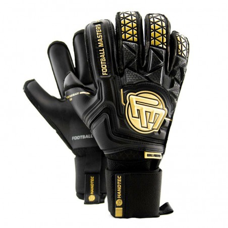 Rękawice Football Masters Voltage Plus Black Gold RF 4.0