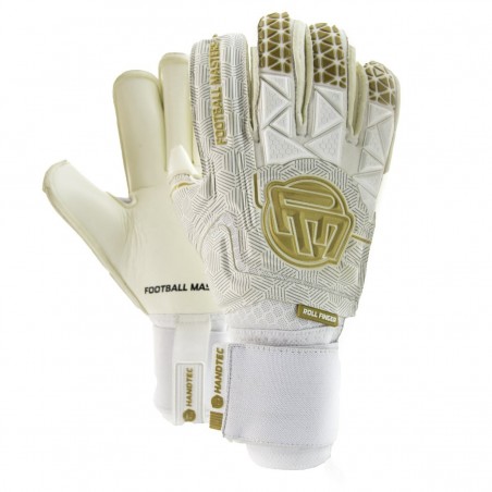 Rękawice Football Masters Voltage Plus White Gold RF 4.0