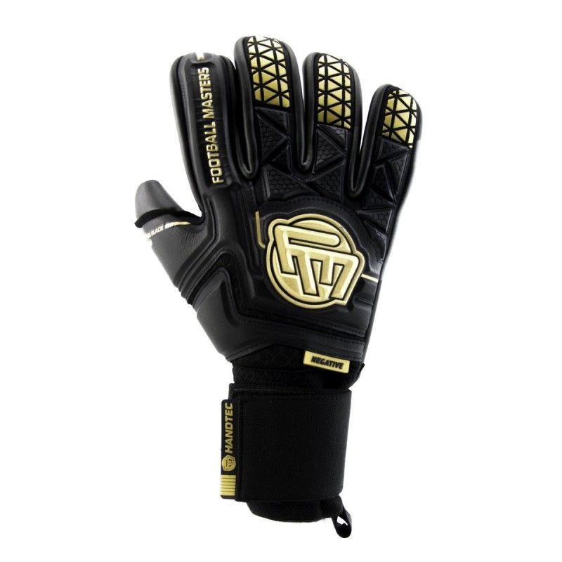 Rękawice Football Masters Voltage Plus Black Gold NC 4.0