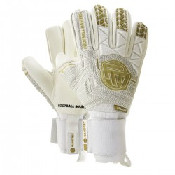 Rękawice Football Masters Voltage Plus White Gold NC 4.0