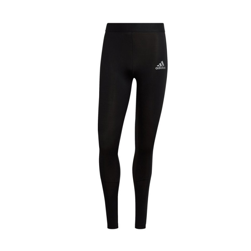 Czarny komplet termoaktywny Adidas TechFit LS