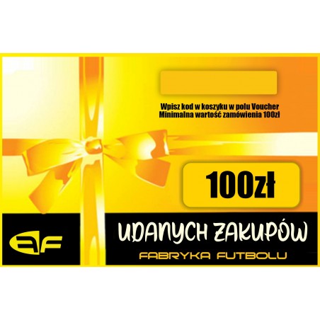 VOUCHER podarunkowy na 100zł