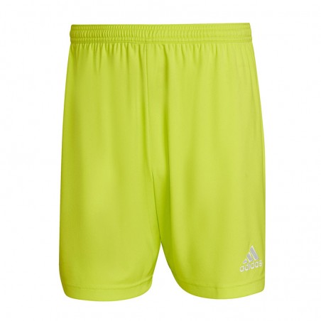 Spodenki piłkarskie Adidas Entrada 22 Limonkowe HC5061