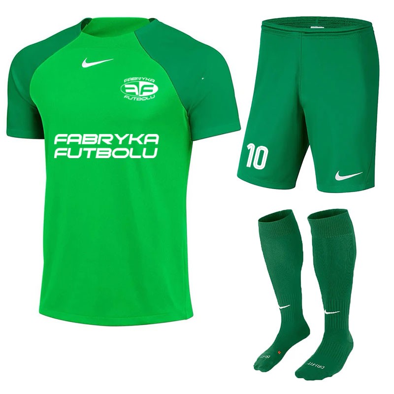 Zestaw piłkarski Nike NK DF Academy SS Zielony