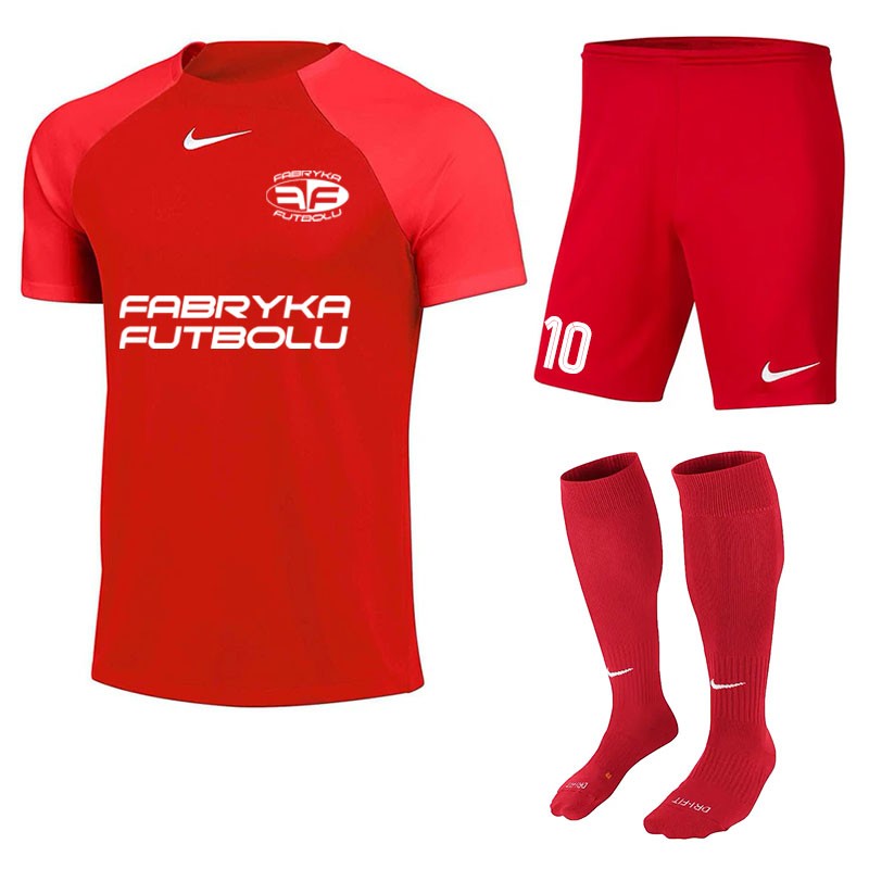 Strój piłkarski Nike NK DF Academy SS Czerwony