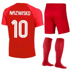 Strój piłkarski Nike NK DF Academy SS Czerwony