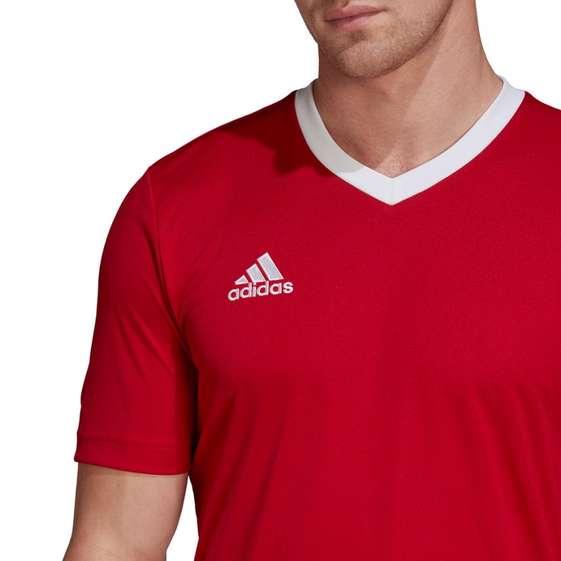 Komplet piłkarski Adidas Entrada 22 Czerwony