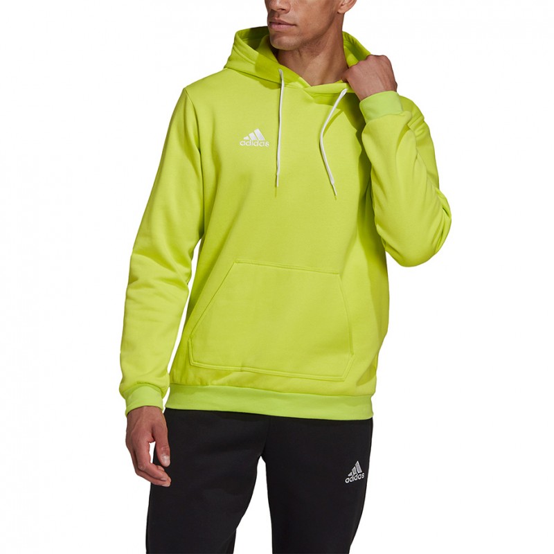 Męska bluza Adidas Entrada 22 Hoody Limonkowa HC5083