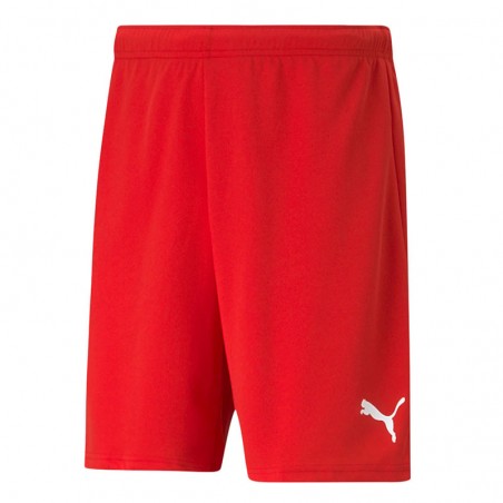 Spodenki piłkarskie Puma teamRISE Czerwone 704942-01