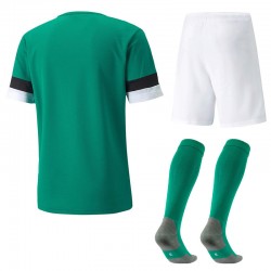 Strój piłkarski Puma teamRISE Zielony-Biały