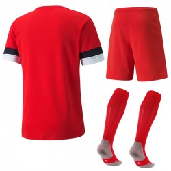 Komplet piłkarski Puma teamRISE czerwony
