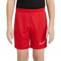 Spodenki piłkarskie dla dzieci Nike JR Dri-Fit Academy 21 Czerwone CW6109-657
