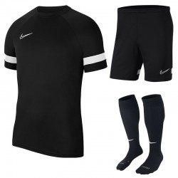 Strój piłkarski Nike Dri-Fit Academy 21 Czarny