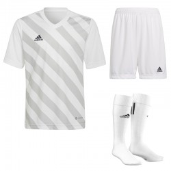 Strój piłkarski dla dzieci Adidas ENT22 GFX Biały