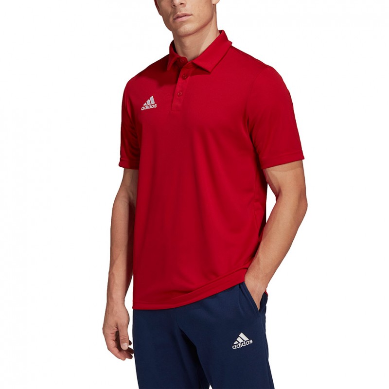 Koszulka Polo Adidas Entrada 22 czerwona H57489