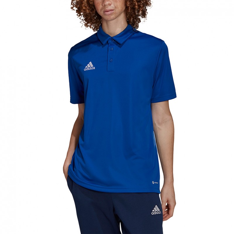 Koszulka Polo Adidas Entrada 22 niebieska HG6285