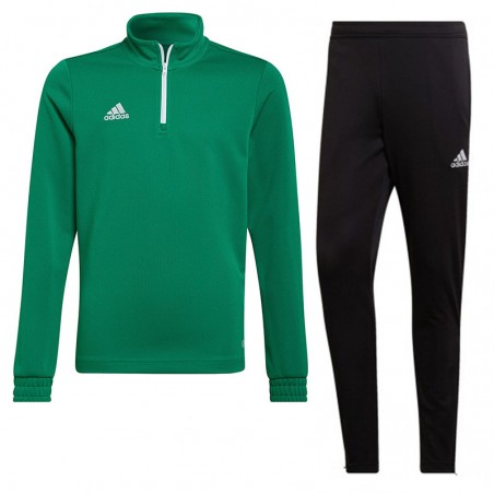 Dres treningowy Adidas Entrada 22 Training Zielony-czarny-1