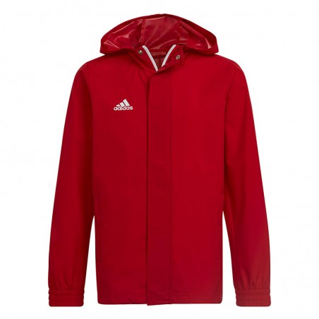 Kurtka dla dzieci z kapturem Adidas JR Entrada 22 All Weather