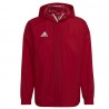 Kurtka Adidas Entrada 22 All Weather Jacket Czerwona HG6299