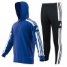 Dres treningowy z kapturem Adidas Squadra 21 Training Niebieski/Czarny