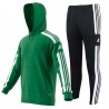 Dres treningowy z kapturem Adidas Squadra 21 Training Zielony/Czarny