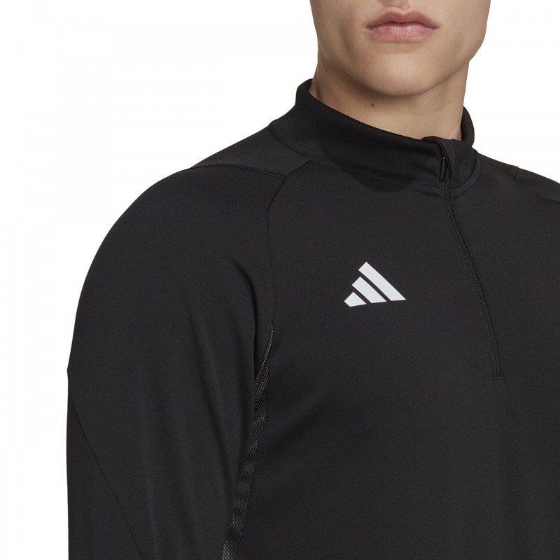 Dres piłkarski Adidas Tiro 23 Competition Training 1/4 Zip Czarny