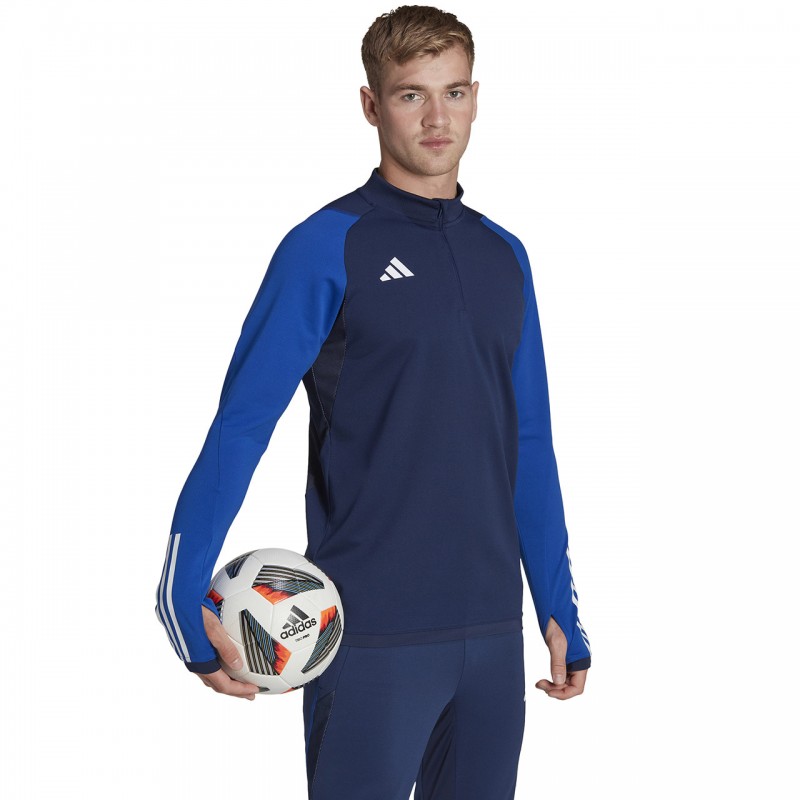 Dres piłkarski Adidas Tiro 23 Competition Training 1/4 Zip Granatowy