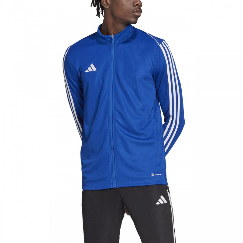 Dres piłkarski męski Adidas Tiro 23 League Training Track Niebieski/Czarny