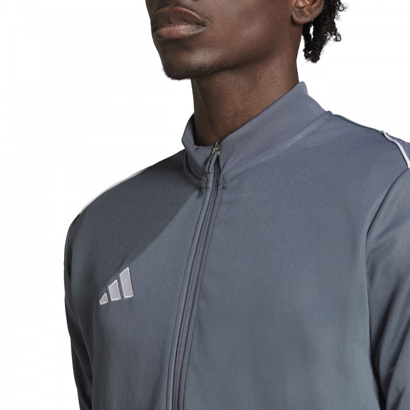 Dres piłkarski męski Adidas Tiro 23 League Training Track Szary/Czarny