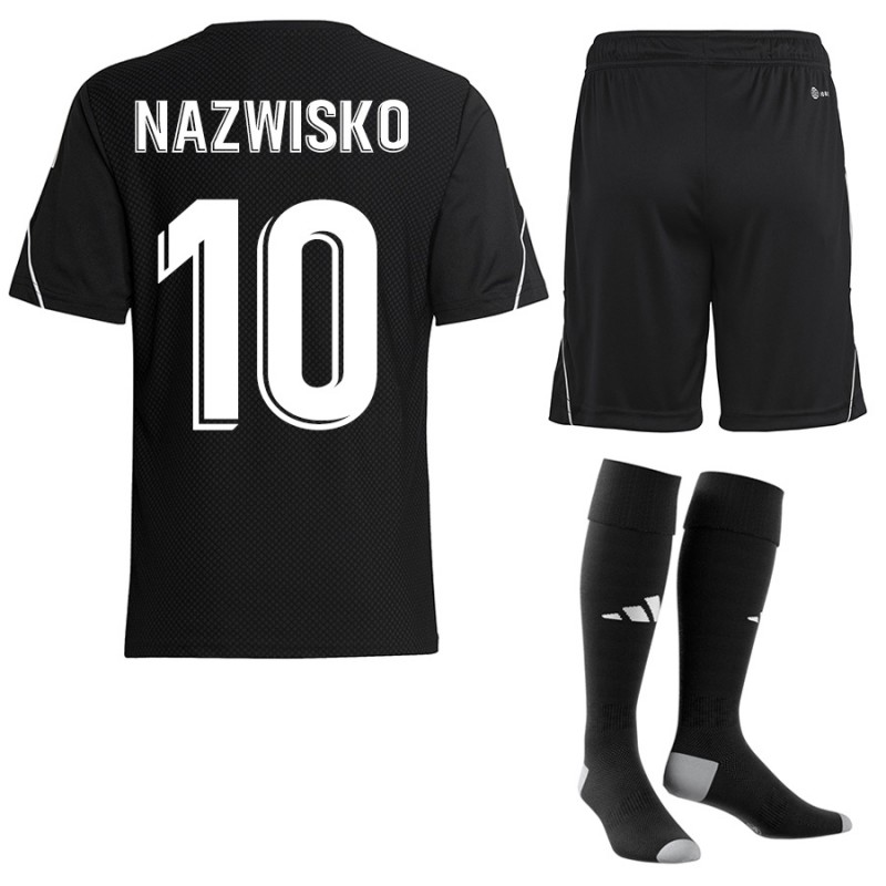 Strój piłkarski dla dzieci Adidas Tiro 23 League Czarny