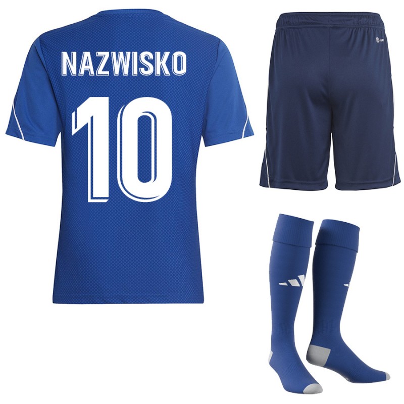 Strój piłkarski dla dzieci Adidas Tiro 23 League Niebieski/Granatowy