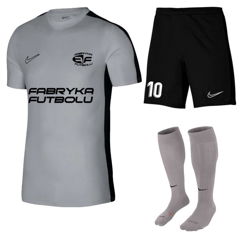 Komplet piłkarski Nike Academy 23 Szary/Czarny