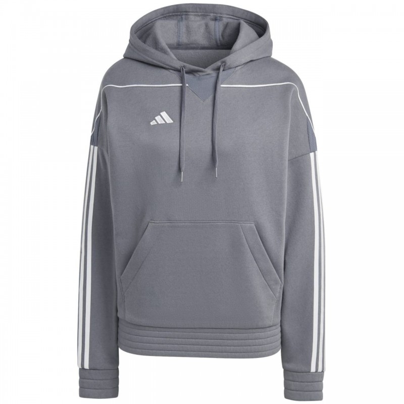 Dres Adidas Damski Komplet Tiro 23 League Sweat Szary