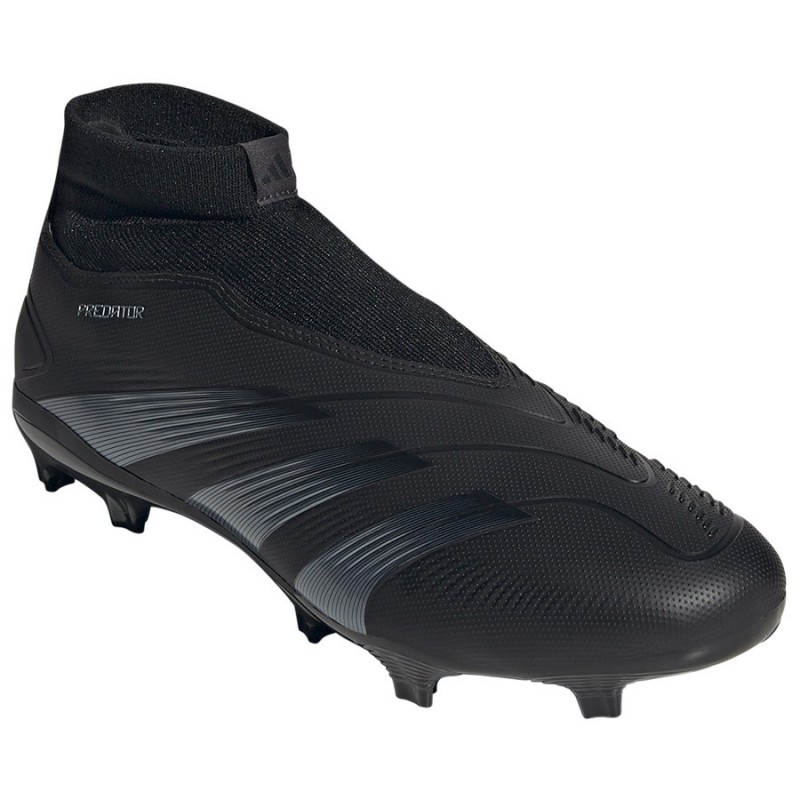 Buty piłkarskie (korki) bez sznurówek Adidas Predator League LL FG IG7769