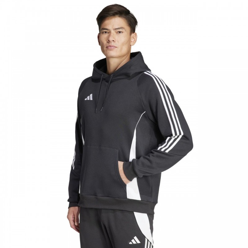 Bluza bawełniana Adidas Tiro 24 Sweat Hooded IJ7673