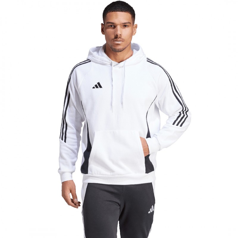 Bluza bawełniana Adidas Tiro 24 Sweat Hooded IR7547