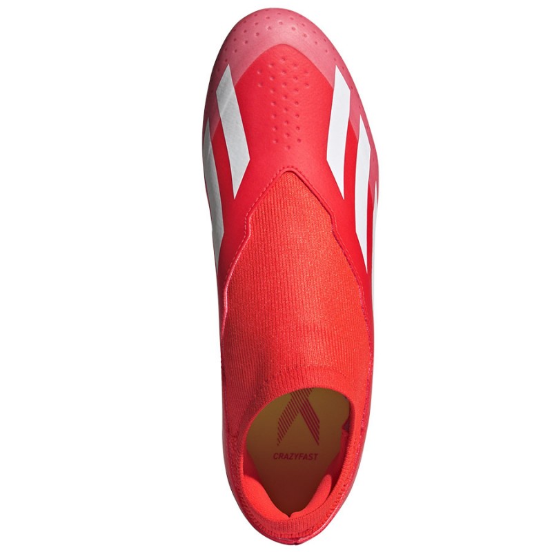 Buty piłkarskie bez sznurówek Adidas X CrazyFast League LL FG IG0623