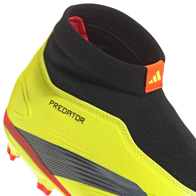 Buty piłkarskie (korki) bez sznurówek Adidas Predator League LL FG IG7766